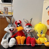 Cute Pirate Bugs Bunny Tweety Bird Taifei Duck Plush Doll Toy Children Gift yHnw