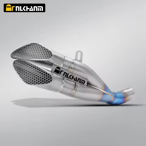 Titanium Alloy Full System Exhaust Muffler for Yamaha YZF R1 R1M MT10 Racing 2015-2024 DYNAMIC Honey