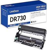 LinkDocs DR730 Drum Unit Replacement for Brother DR-730 Used with Brother HL-L2350DW HL-L2395DW HL-L