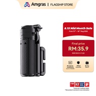Amgras Tripod P01 Pro Pocket Grip Tripod Multi-function Mini Bracket 780° Adjustable Portable Handhe