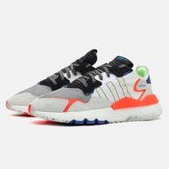 現貨 iShoes正品 Adidas Nite Jogger 男鞋 黑白橘 反光 Boost中底 運動鞋 EF8718