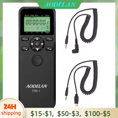 AODELAN Intervalometer Timer Remote Control for Sony A7IV A7SIII A7RIV A7RIII A7RII A7III A7II A7SII