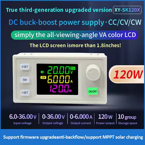 XY-SK60X/SK120X 60W/120W CNC Adjustable Voltage Regulator Constant Voltage Constant Current Solar Ch
