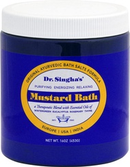 Dr. Singha's Mustard Bath, Therapeutic Bath Salts (16 Ounce)