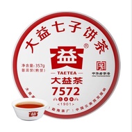 TAETEA '大益 2019 7572 `熟茶` 357g