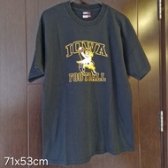 IOWA Football Vintage T-Shirt Second Tshirt