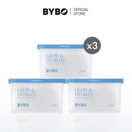 [TRIPLE SET]  BYBO GLOW & HYDRATE FLEXFIT WRAP PAD 300ML