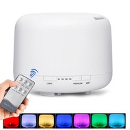 Ready Stock! Aroma Diffuser 500ml with Remote Control 7 LED Light Setting & FREE Essential Oil