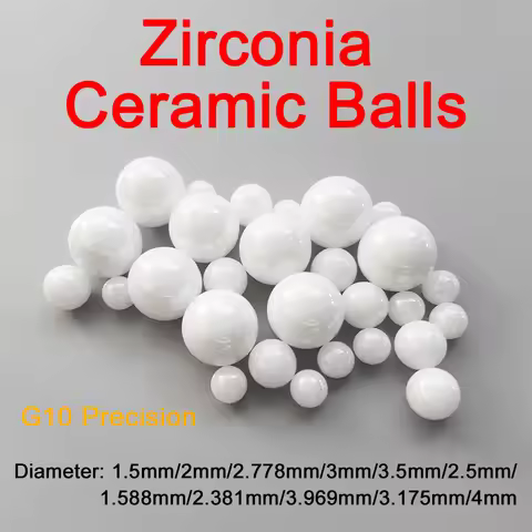 G10 Precision Bearing Zirconia Ceramic Balls Diameter 1.5/2/2.778/3/3.5/2.5/1.588/2.381/3.969/3.175/