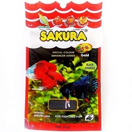 Sakura Betta ซากุระ อาหารปลากัด ลูกน้ำอบแห้ง 20g. [พร้อมส่ง]