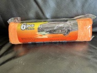 AquaDance Microfiber Cleaning Cloths - 6 pcs 微纖洗車毛巾-6條