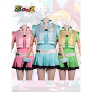 Flying Girl Cop cosplay costume with super powerful flowers, Mao Mao spinning bubble cosplay anime c