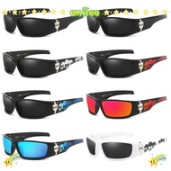 EMILEE Polarized Sunglasses, Driving Riding Biker Gangster Style Hip-Hop Shades, Retro  Coast Wrapar