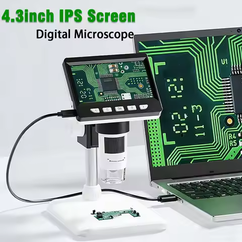 Inskam Digital Microscope Portable Electronic Microscope for Android/IOS with 2MP Camera Resolution