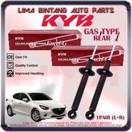 ( 1Pair ) Mazda 2 DJ Rear Shock Absorber Gas KAYABA KYB 2015-2020