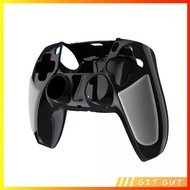 PS5 Silicone Cover Dualsense Two-Tone Stick Controller - Black White