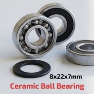 Bearing Laker 608 608C 2RS Hub Freehub Bike Hybrid Ceramic 8x22x7 mm
