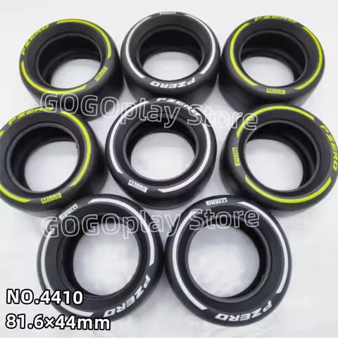 NEW IN STOCK 4410 Tyre 81.6×44mm MOC Compatible With LEGO 42171 42141 CADA F1 Car Technology Buildin
