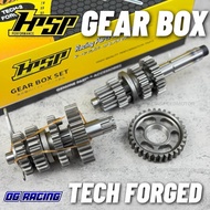 GEAR BOX SET FORGED TECH 2 EX5 / EX5 DREAM / KRISS100 / BONUS100 / WAVE100 HPSP RACING/ EX5 GEAR BOX
