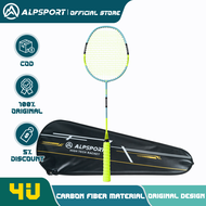 ALP SZZ100 Badminton Racket Flagship Store Authentic Official 4U 25lbs Full Carbon Fiber Professiona