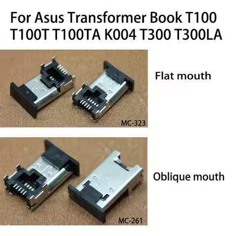 1PC Micro 5Pin USB Female 5P Tail Plug Connector For Asus Transformer Book T100 T100T T100TA K004 T3