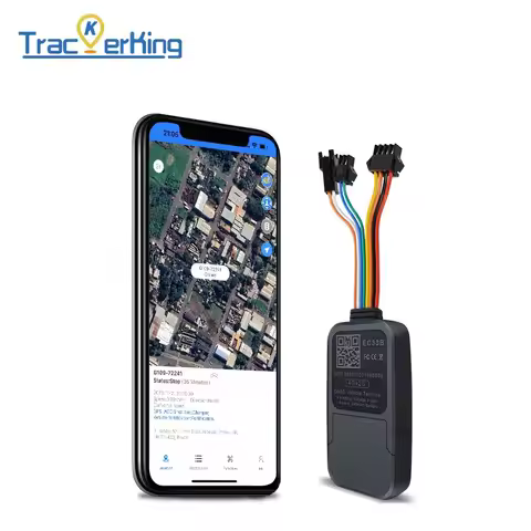 GPS Electronic Vehicle Locator for car with android ios app Trackerking EC33B 4G Open Installation W