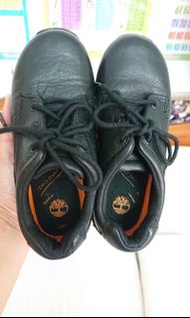 Timberland 童鞋 黑色皮鞋