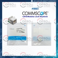 Commscope AMP® Ori RJ45 Cat6 Cat5e Cat3 Keystone Jack / Modular Jack Connector for LAN Network Cable