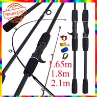 Spinning Baitcasting Fishing Rod Carbon Fiber Max Drag 7KG Quality Material Ul Ultralight Solid Fiber 2-section Fishing Pole Casting Rotating 5.4ft 6ft 7ft High Quality Fishing Rod Fishing Rod Fishing Gear Fishing Gear Hool Hook