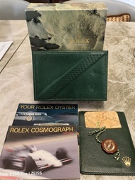 100%真品中古九十年代初 Rolex 16520/16523  COSMOGRAPH DAYTONA 勞力士地通拿錶盒及booklet附件.求售價已極平.請不要議價.多謝！