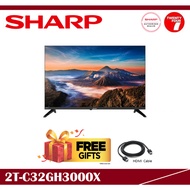 [ Delivered by Seller ] SHARP AQUOS 32 Inch Full HD Google TV 2T-C32GH3000X