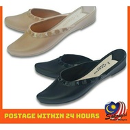 Jelly Shoes / Casual Flat Shoes / Ladies Jelly Flat Shoes / Women Shoes / Kasut Perempuan / Kasut