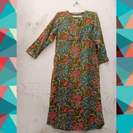 A QM DASTER BATIK KENCANA UNGU LENGAN PANJANG ORIGINAL TERMURAH E 34