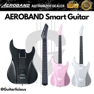 AEROBAND AeroGuitar Stringless Acoustic Electric Travel Guitar, Portable Silent Smart Guitar w/ Remo