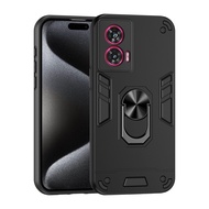For Motorola Moto Edge 50 Fusion Case Magnetic Holder Ring Cover For Moto Edge50 Fusion Edge50Fusion