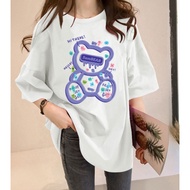 M-5XL Loose T shirt Women Plus Size Tshirt Woman Baju T shirt Wanita Murah Clothes