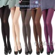 CHIHIRO1X3EE Tights HOT Beauty 8 Colors 120D Footed Socks