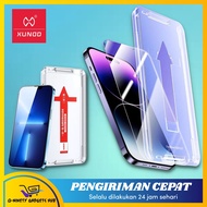 Xundd Premium Screen Protector Full Coverage Tempered Glass For Iphone 14 Pro Max / Iphone 14 Pro / Iphone 14 Plus / Iphone 14 / Iphone 13 Pro Max / Iphone 12 Pro Max / Iphone 11 Pro Max / Iphone XS Max / Iphone XR / Iphone X  / Iphone XS