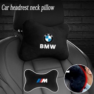 BMW Car Seat Headrest Pillow Logo Creative Neck Pillow Seat Safety Pillow For BMW Z4 E89 E85 X5 G05 