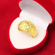 แหวนทอง 15.2กรัม โต๊ะกัง 1 บาท แหวนทองบล๊อคเยาวราช ผ่อนชำระได้ แหวนตัดลายจิกเพชร ยิงทราย การันตี ส่งเร็ว ส่งไว แหวนทองไม่ลอก แหวนทองชุบ แหวนทองปลอม ทองไม่ลอกไม่ดำ
