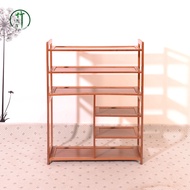 HY-16💞Bamboo Zhitang Bamboo Shoe Rack Bamboo Boots Rack6Layer（Tablet） CIXD