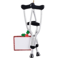 Tongkat Hiasan Krismas Peribadi Kaki Patah Peribadi - Hiasan Penggantian Lutut, Hiasan Cast pada Hia