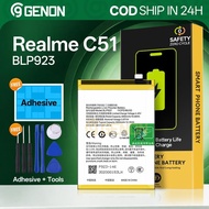 【Free Tools+Adhesive】Genon Battery for Realme C51 Battery BLP923 5000mAh Bateri New 0 Cycle