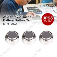 3pcs Set AG13 LR44 357A Alkaline Battery 1.5V For Electronic Device Laser Level Camera Remote Contro