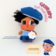 Cry Baby Vacation On Dress | Cry Baby Clothes | Knitted Shirt | Cry Baby Doll Clothes | Crybaby Vaca