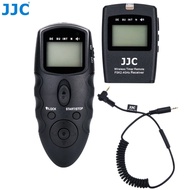 JJC Panasonic 100เมตรจับเวลาการควบคุมระยะไกลไร้สายวิทยุไร้สายแทนที่ DMW-RS1ปล่อยชัตเตอร์กล้อง FZ1000สำหรับ Panasonic DC- S5 II S5 IIx G9 S1H S1R DMC- FZ2000 FZ30K FZ300 FZ150 S5M2 FZ50 FZ50S DMC-GH5 FZ30S FZ30 leica DIGILUX 3 V-LUX 2 1