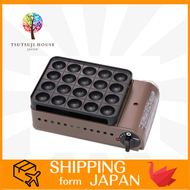 Iwatani Cassette Gas Takoyaki Maker Super Flame Tako (Entako) Bronze &amp; Black CB-ETK-1 / 100% Shipped From Japan