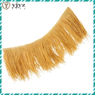 Mexican Straw Roof Simulation Thatch Cover Artificial Grass Gazebo Simulated Outdoor Flooring Mat  y