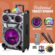 12inch Loudspeaker LT-120 Professional Speaker Trolley Speaker with Microphone