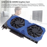 Gaming Graphics Card 1320MMHz 15000MHz Gaming Video Card 192 Bit for Work